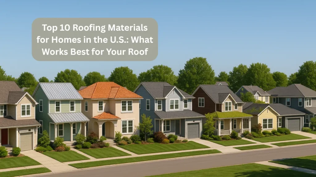 Top 10 Roofing Materials for Homes in the U.S.: What Works Best for Your Roof