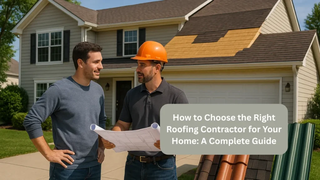 How to Choose the Right Roofing Contractor for Your Home: A Complete Guide