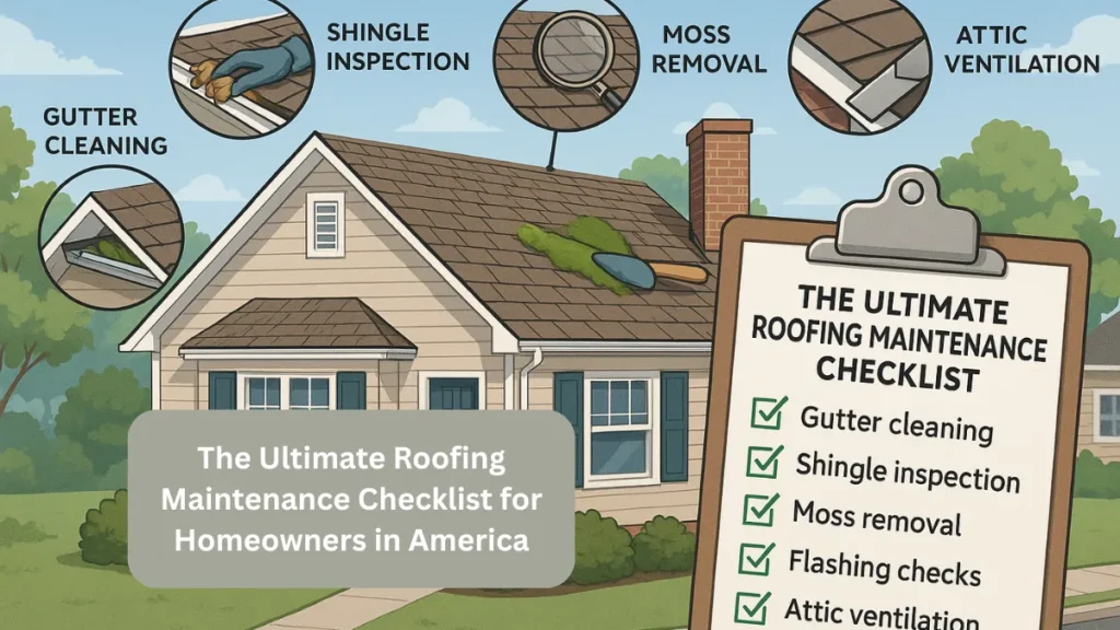 The Ultimate Roofing Maintenance Checklist for Homeowners in America