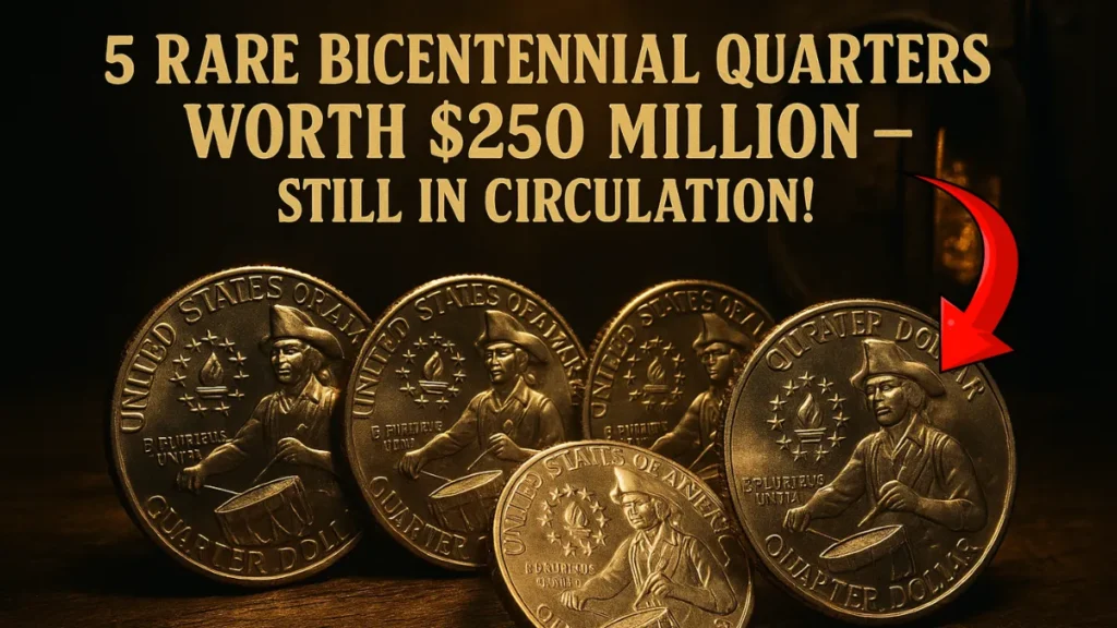 5 Rare Bicentennial Quarters Worth $250 Million, Still in Circulation