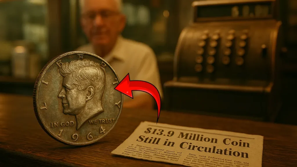 This Rare Old Kennedy Half Dollar Valued at $13.9 Million, Still in Circulation