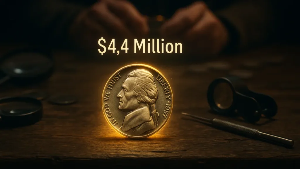 The Jefferson Nickel Valued at $4.4 Million, Still in Circulation: What Makes This Coin So Special?