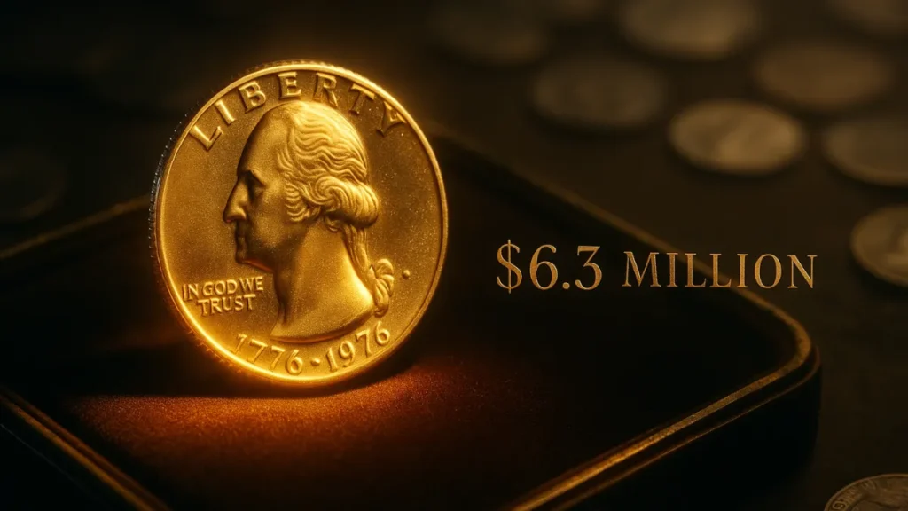 The Bicentennial Quarter Valued at $6.3 Million, Still in Circulation