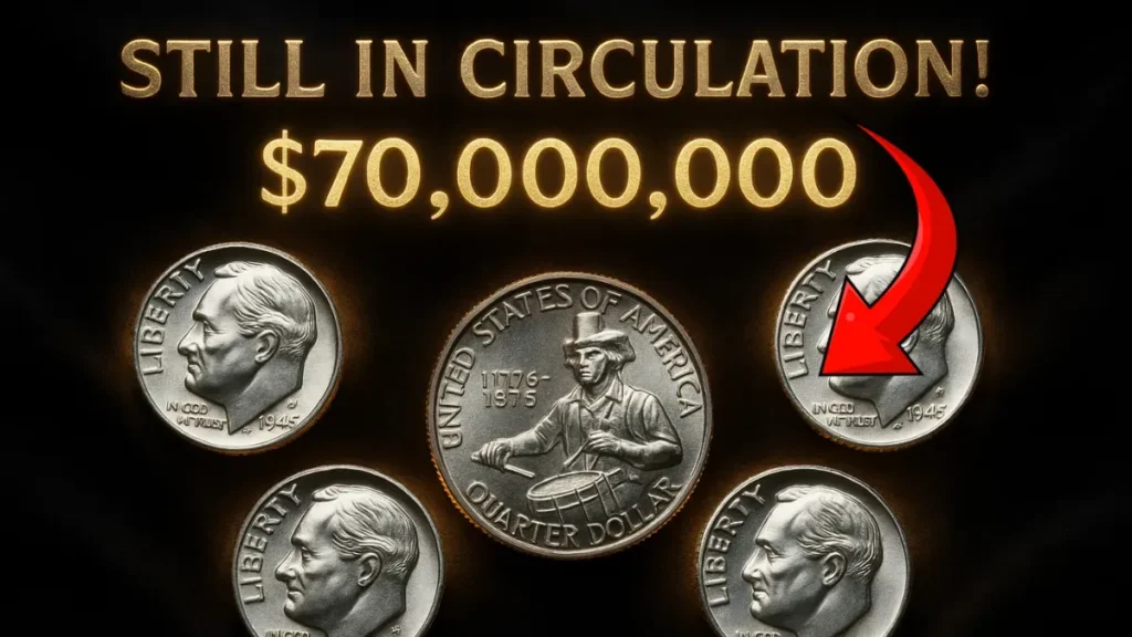 4 Rare Dimes & a Bicentennial Quarter Worth $70 Million Each – Still in Circulation!