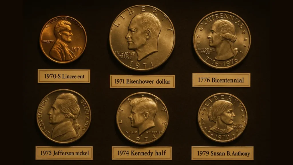 6 Coins From the 1970s That Are Worth a Lot of Money