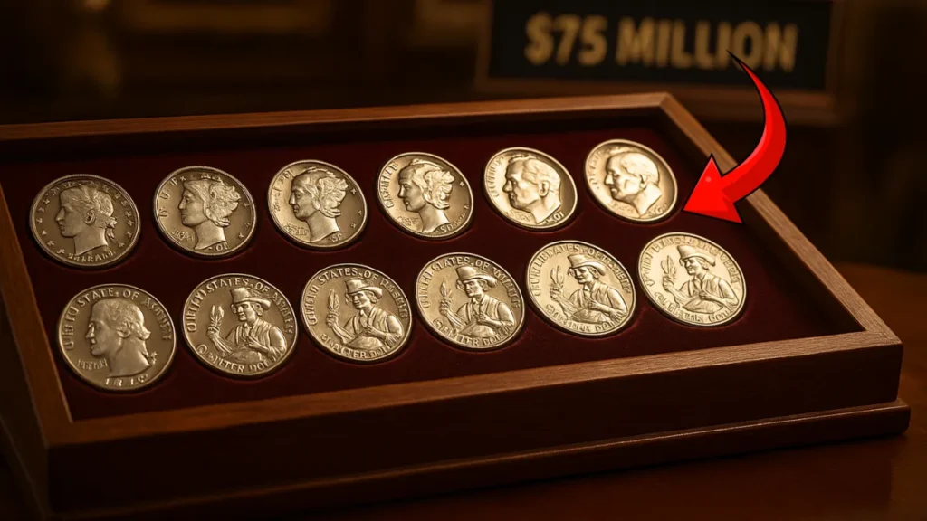 8 Rare Dimes and Bicentennial Quarters Valued at $75 Million