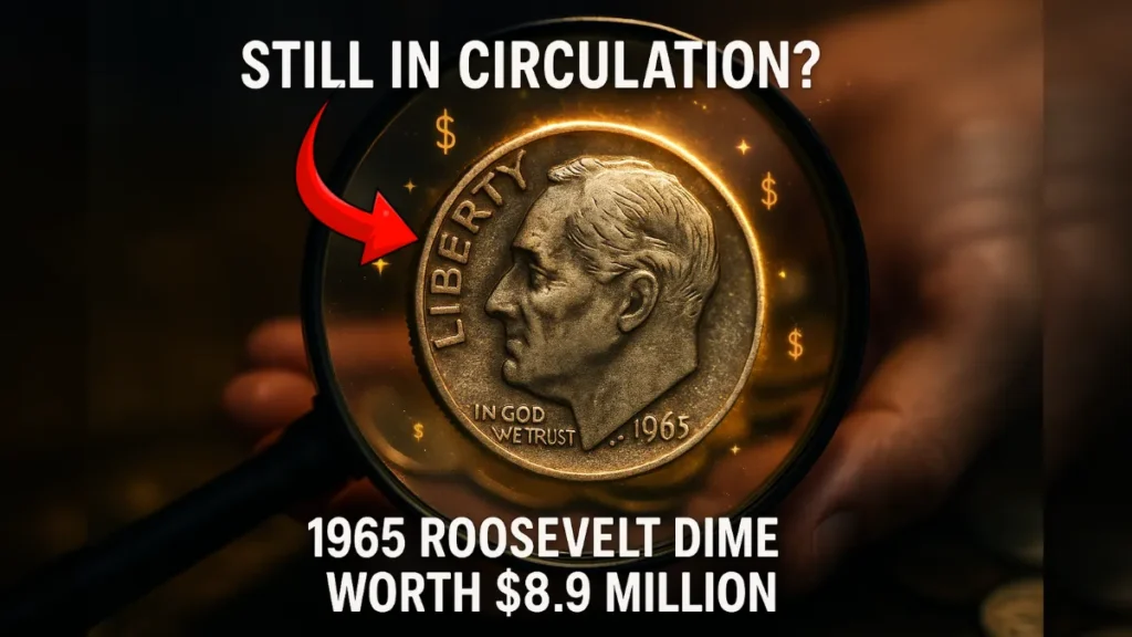 1965 Roosevelt Dime Worth $8.9 Million, Still in Circulation – Here’s What to Look For