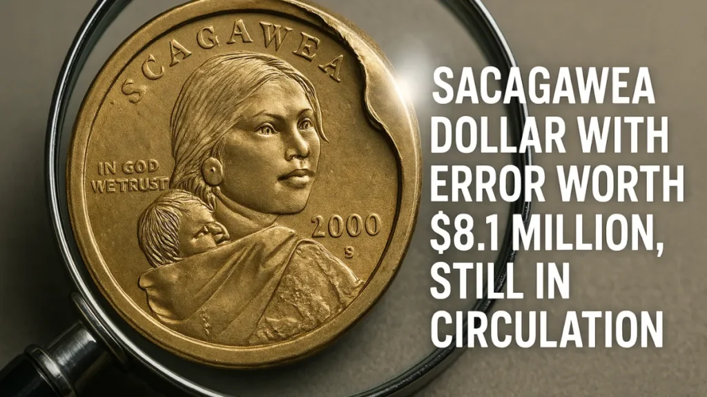 Sacagawea Dollar With Error Worth $8.1 Million, Still in Circulation – Rare Find Alert