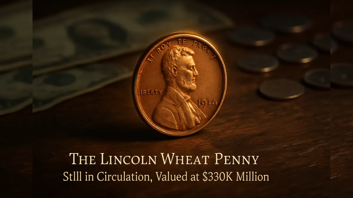 The Lincoln Wheat Penny Valued at $330K Million, Still in Circulation